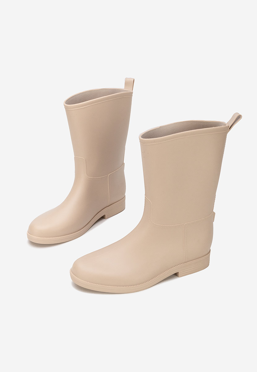 Béžové dámske holínky Elisea