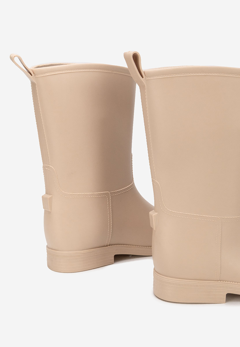 Béžové dámske holínky Elisea