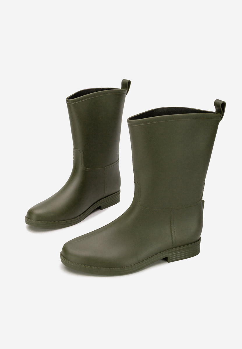 Zelené dámske holínky Elisea