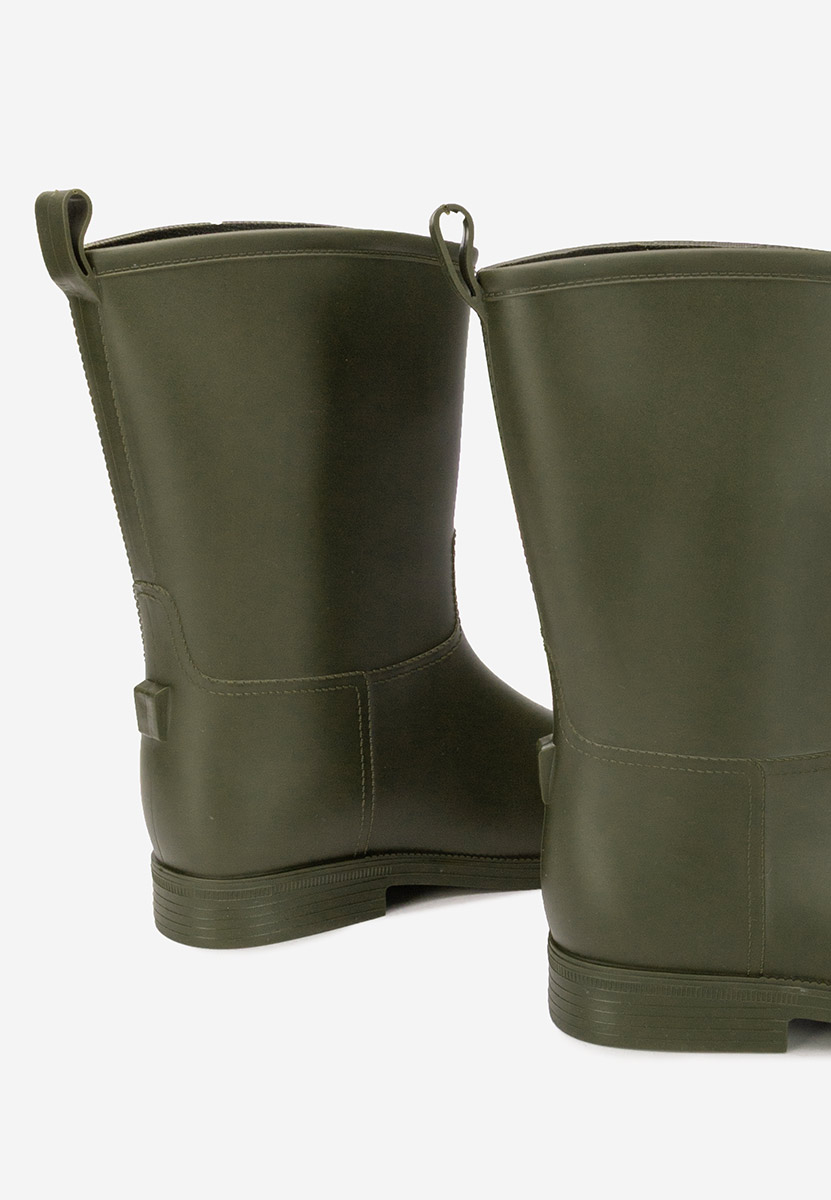 Zelené dámske holínky Elisea