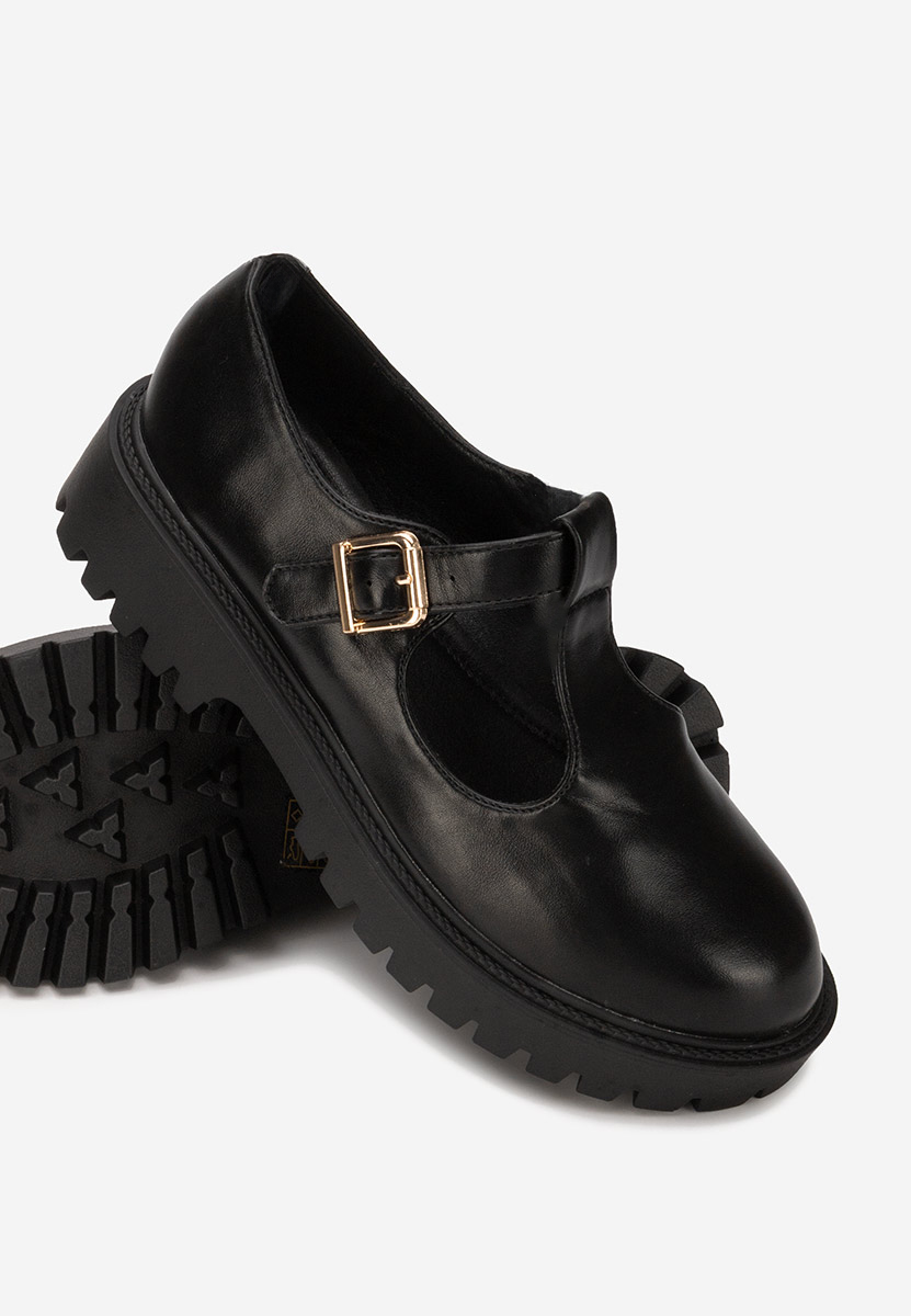 Černé dámské polobotky Kenia V2