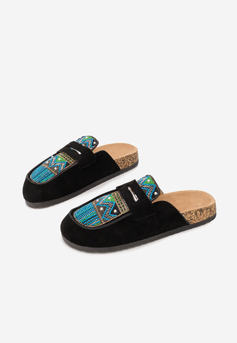 Černé dámské dřeváky Marlie V2