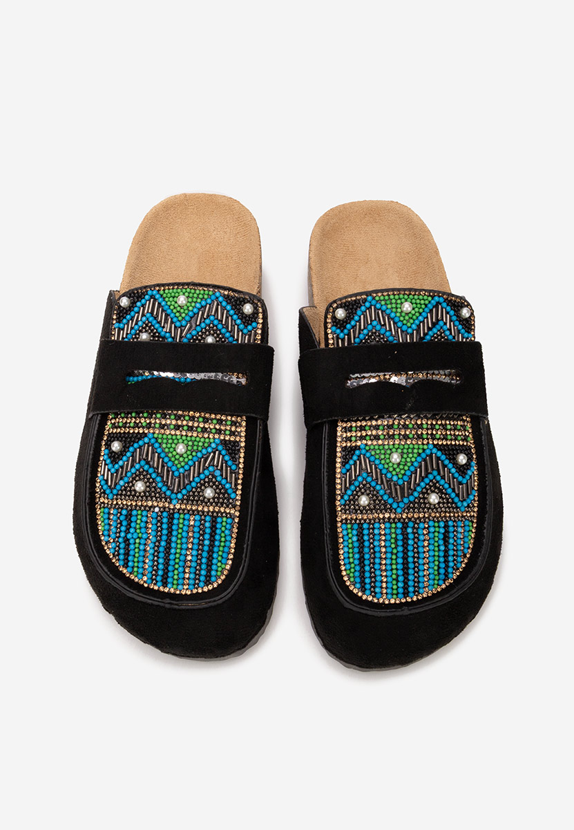 Černé dámské dřeváky Marlie V2