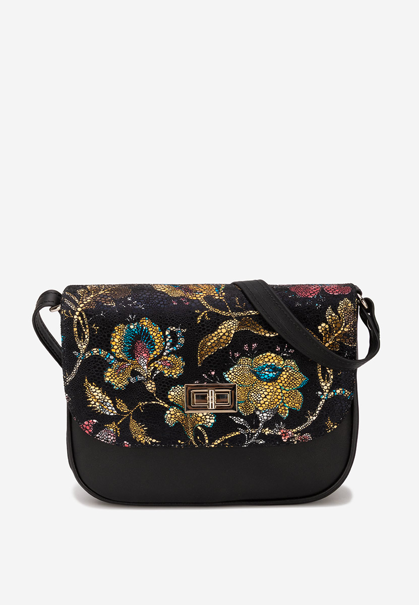 Černá ramenní kabelka Fliora