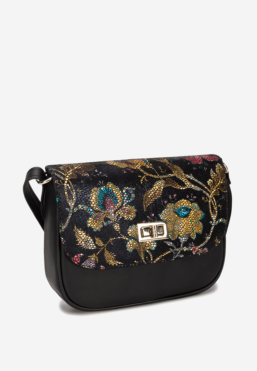 Černá ramenní kabelka Fliora