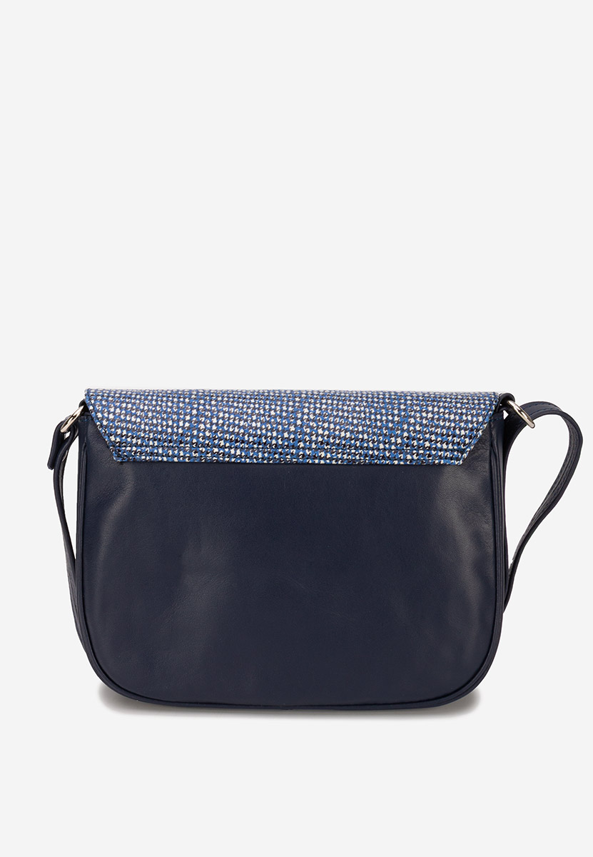 Tmavě modré ramenní kabelka Fliora