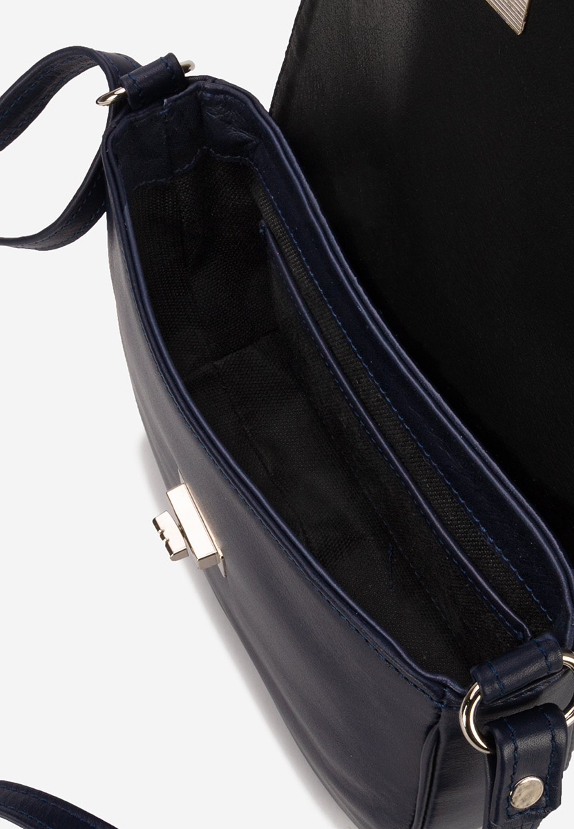 Tmavě modré ramenní kabelka Fliora