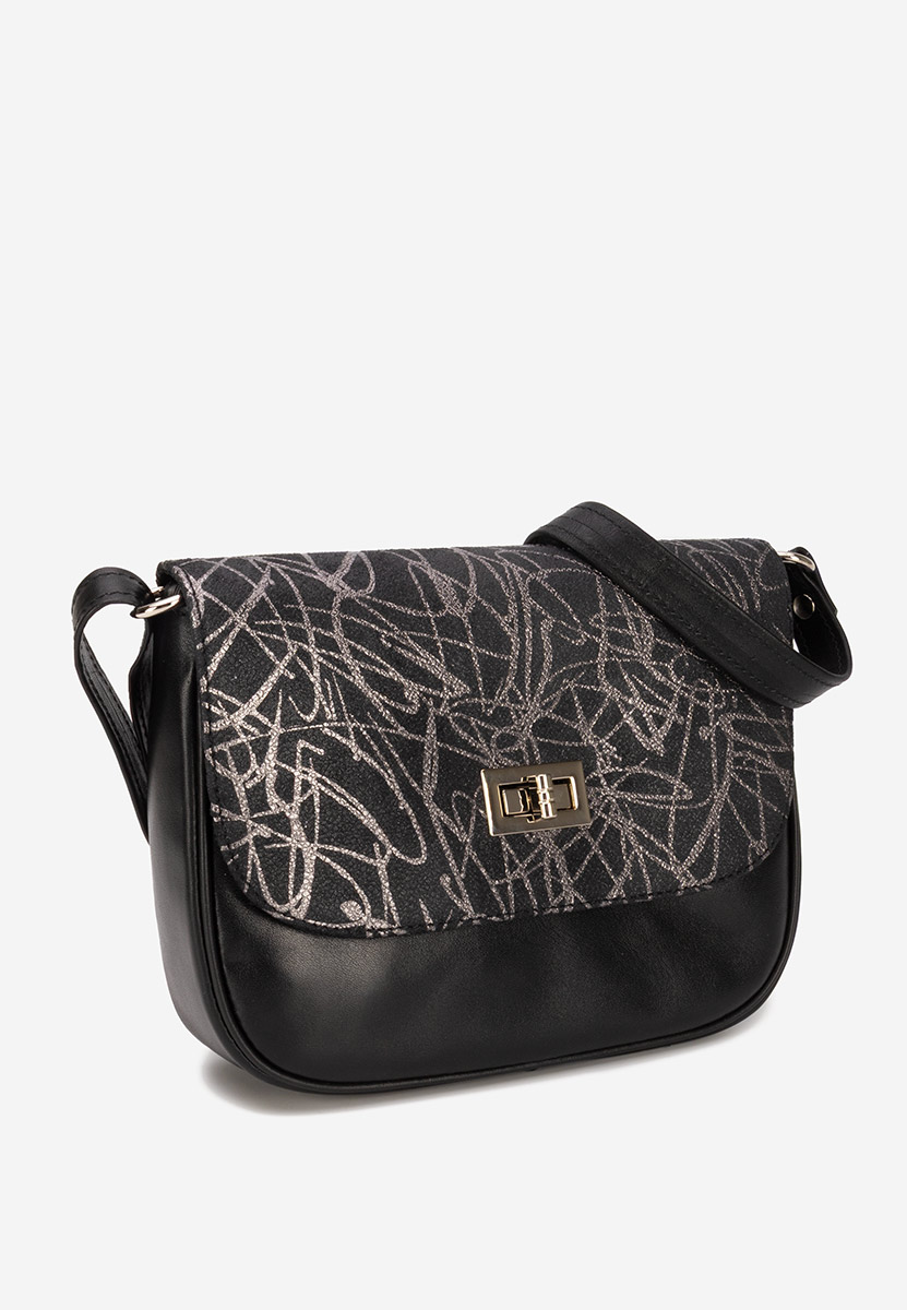 Černá ramenní kabelka Fliora V3