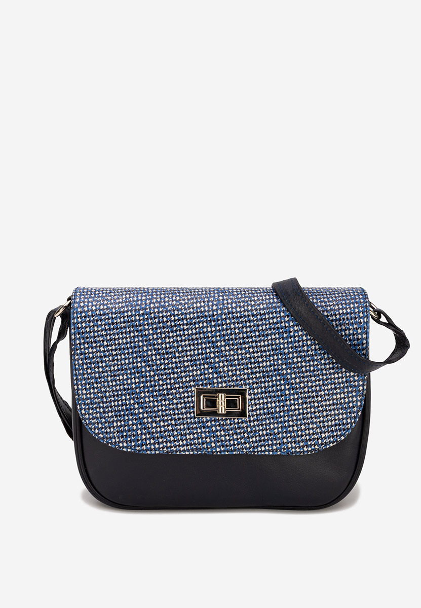 Tmavě modré ramenní kabelka Fliora V2