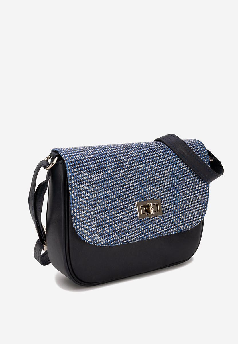 Tmavě modré ramenní kabelka Fliora V2