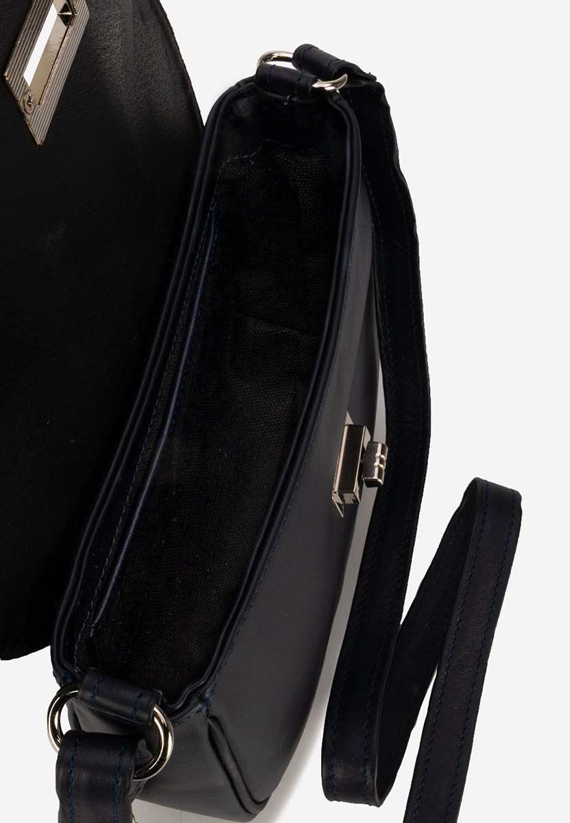 Tmavě modré ramenní kabelka Fliora V2