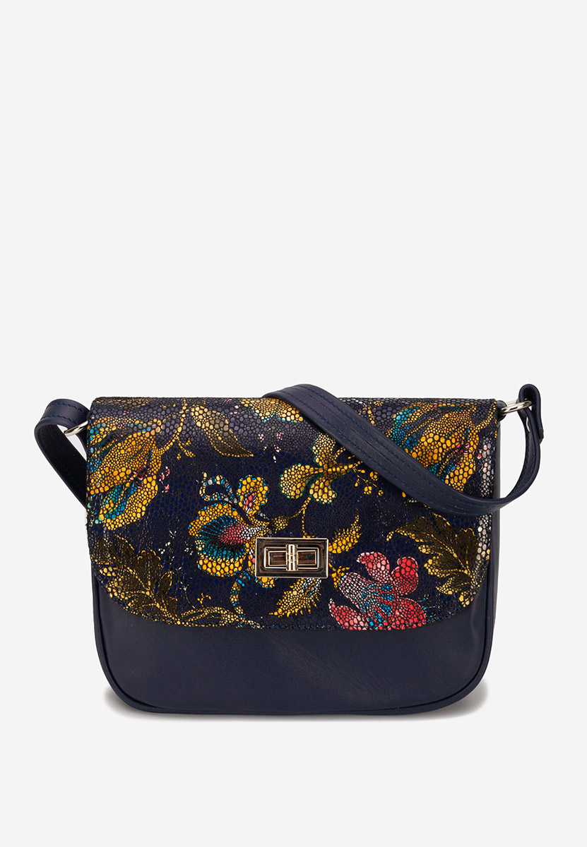 Tmavě modré ramenní kabelka Fliora V4
