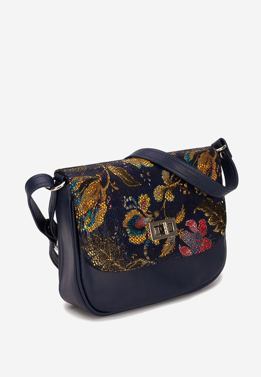 Tmavě modré ramenní kabelka Fliora V4