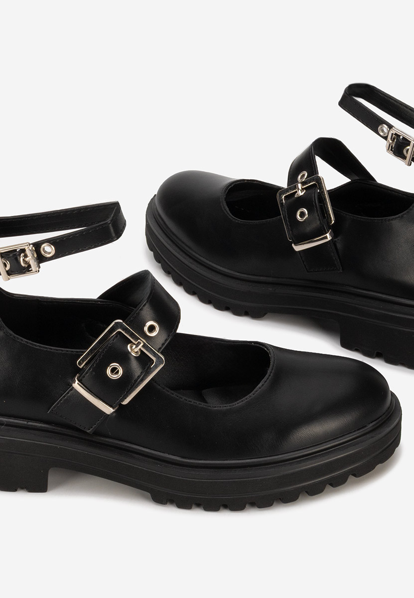 Černé dámské polobotky Malvina