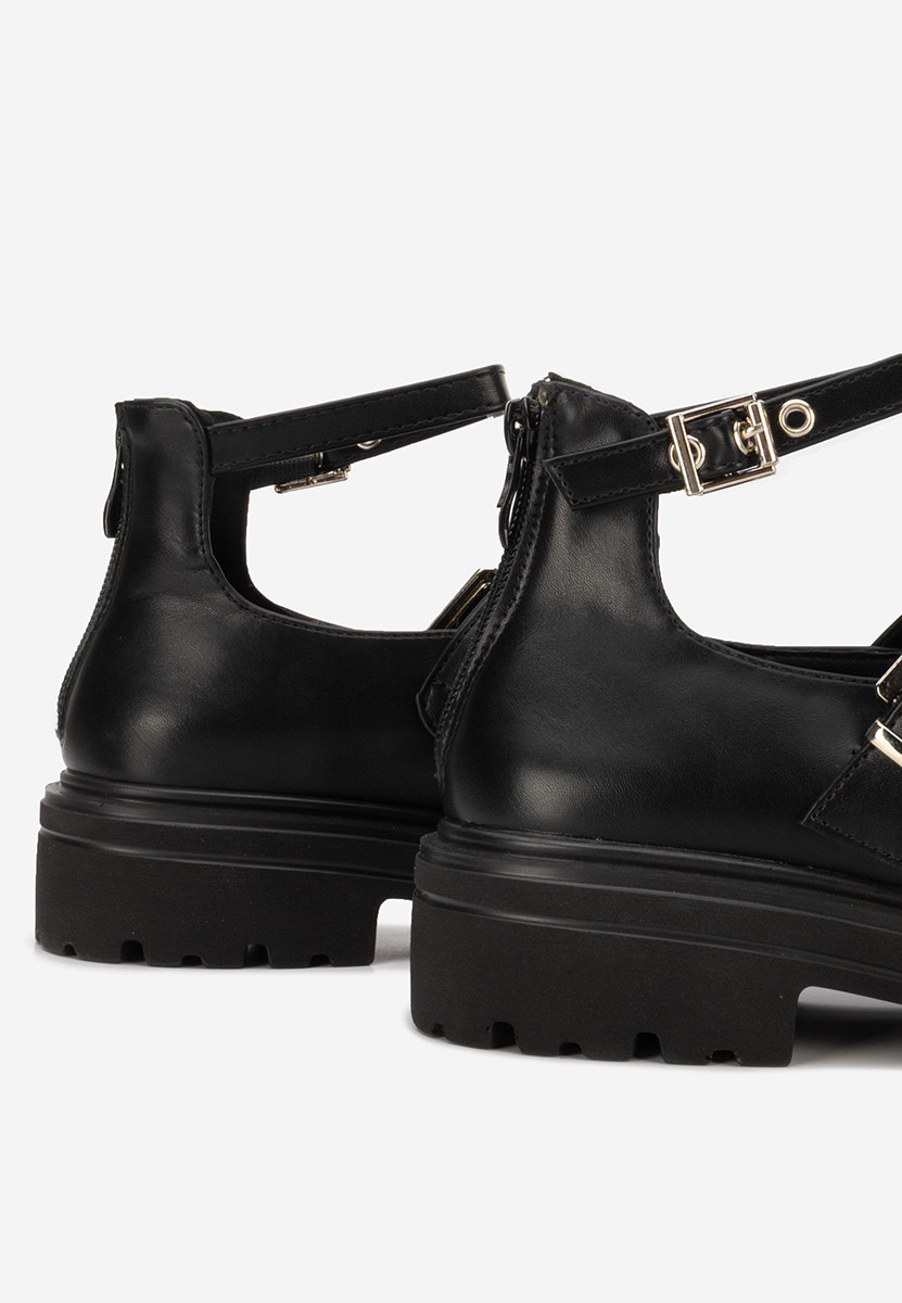 Černé dámské polobotky Malvina