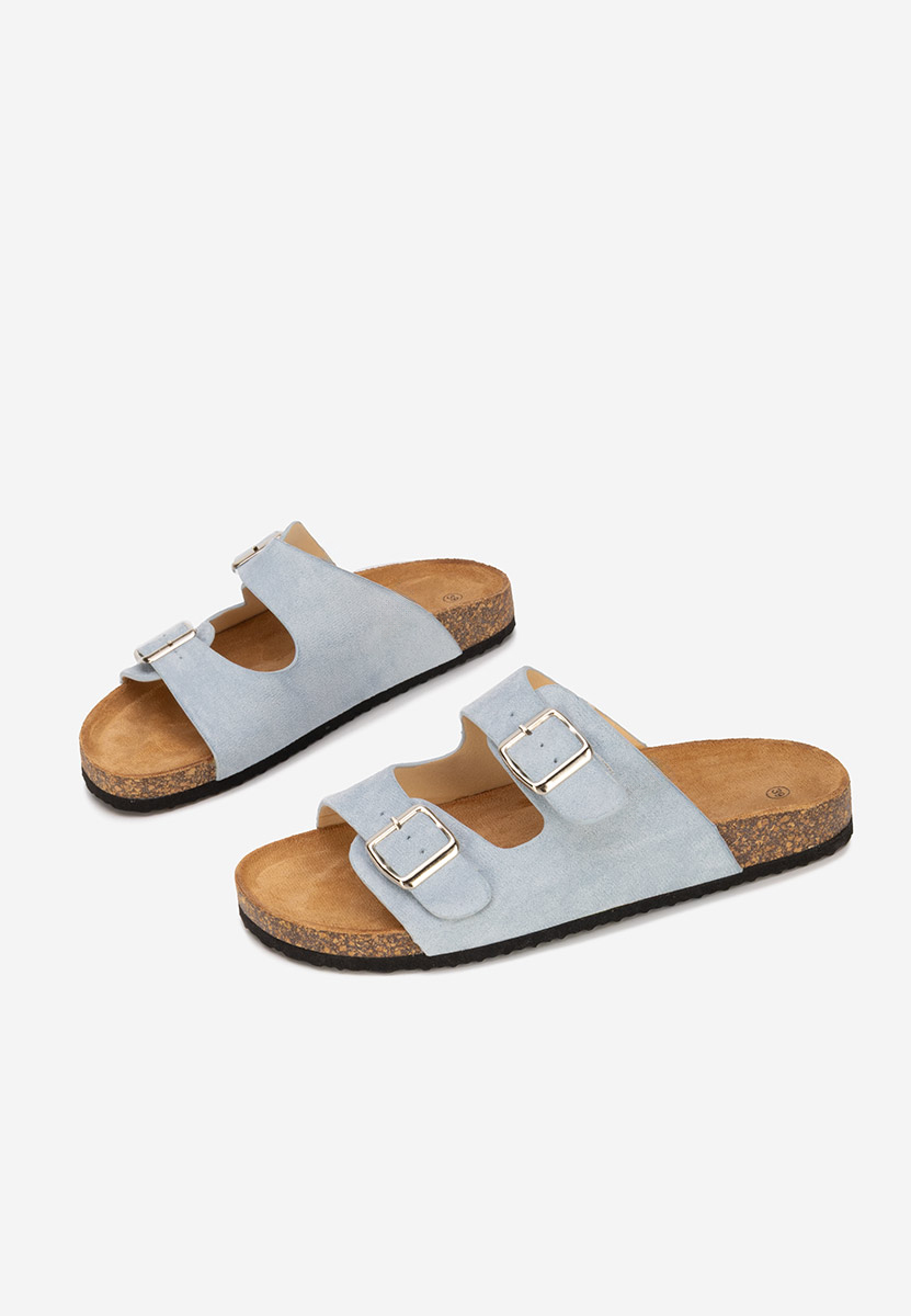 Šedé pantofle dámské Evet