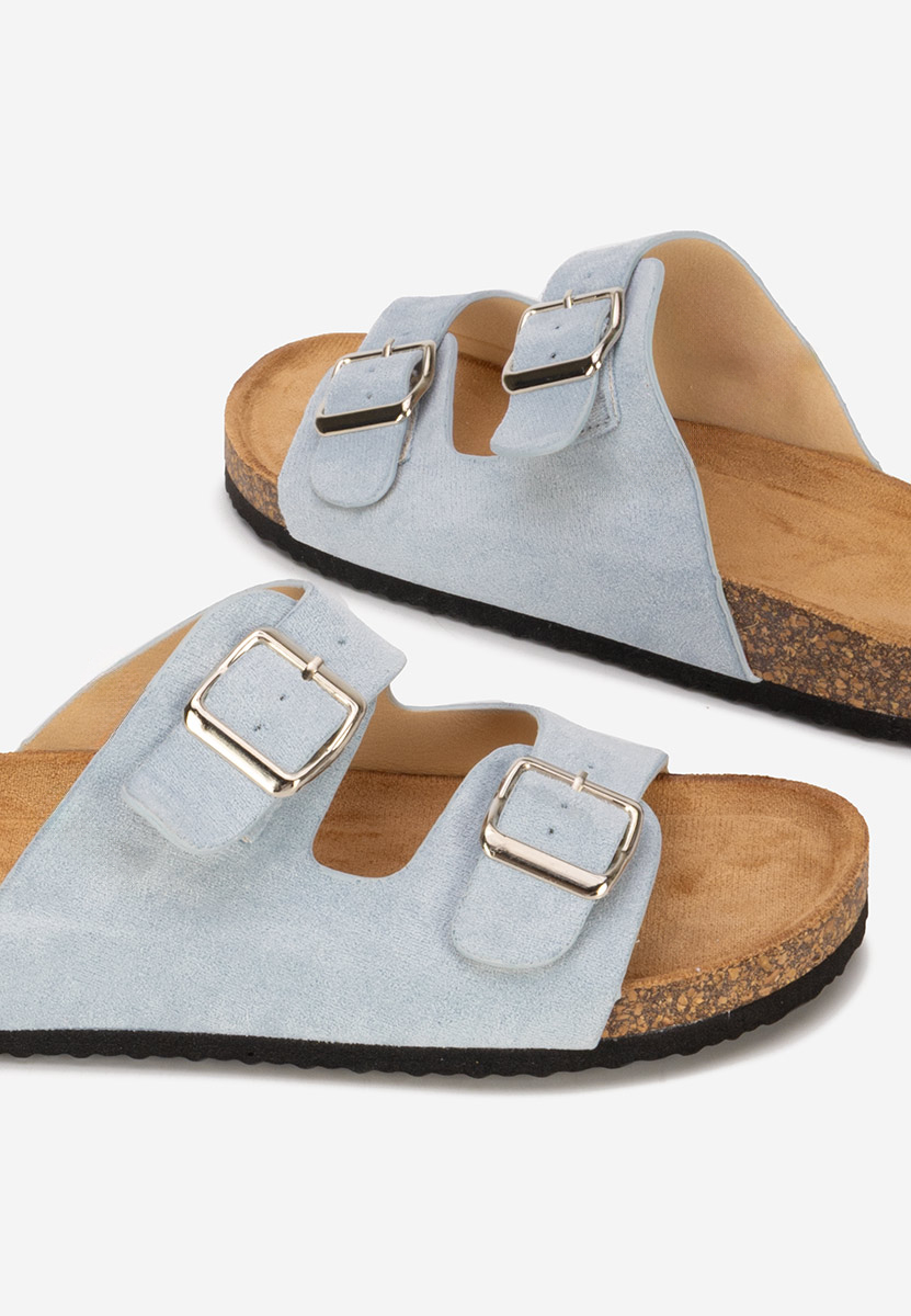 Šedé pantofle dámské Evet