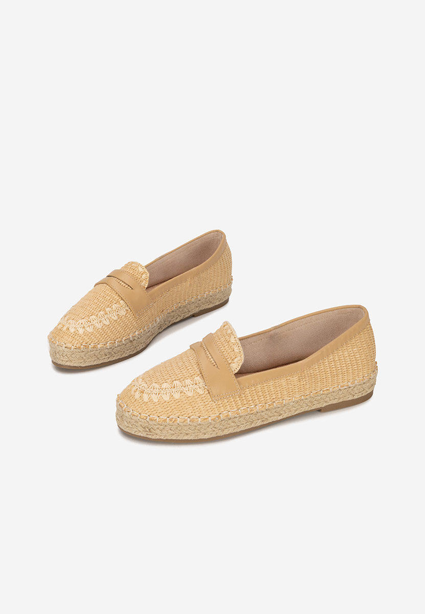 Béžové dámské espadrilky Charla