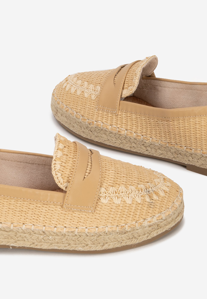 Béžové dámské espadrilky Charla