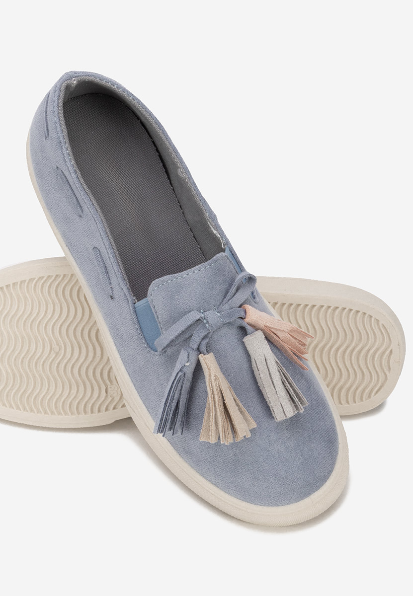 Modré dámské espadrilky Graziela