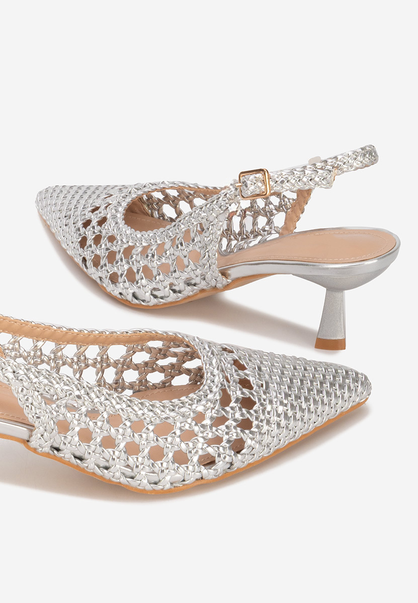 Stribrné lodičky do špičky Alexandria