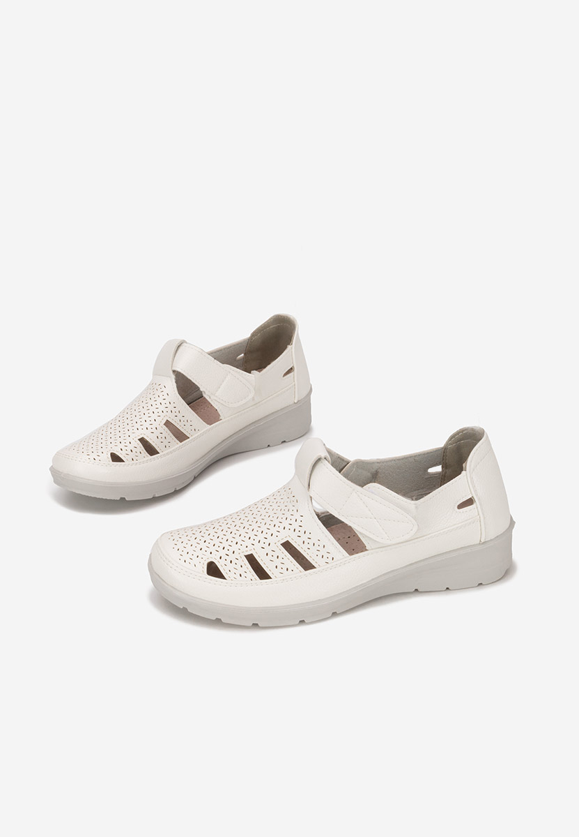 Bílé dámské espadrilky Gerania