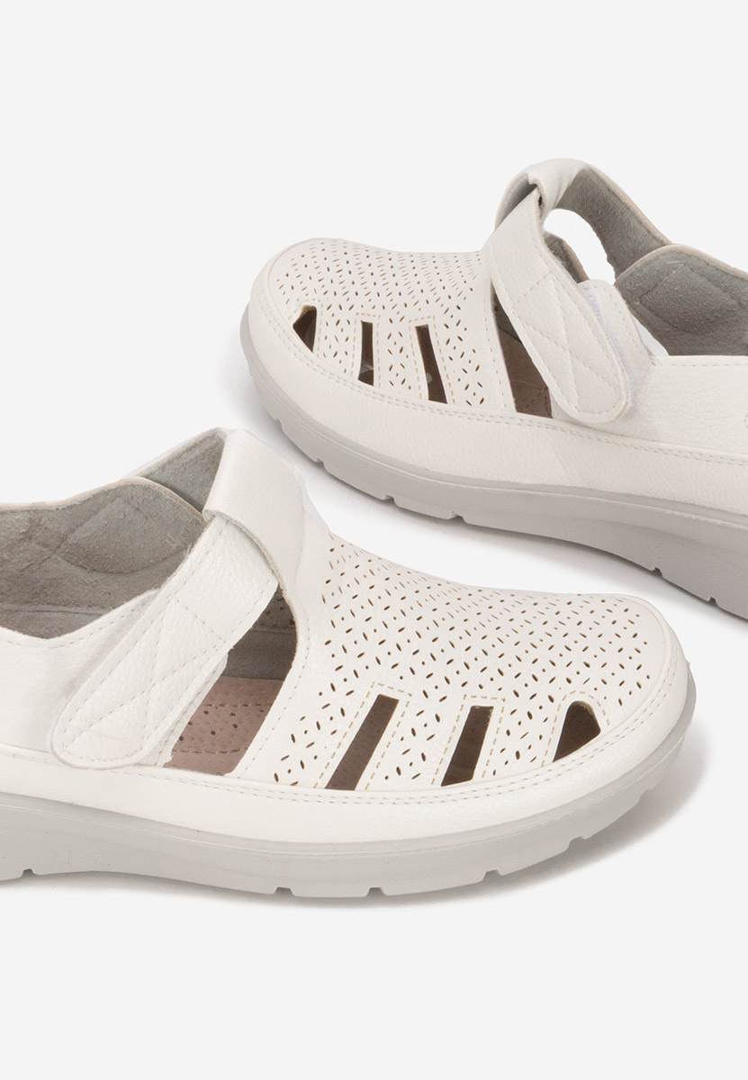 Bílé dámské espadrilky Gerania