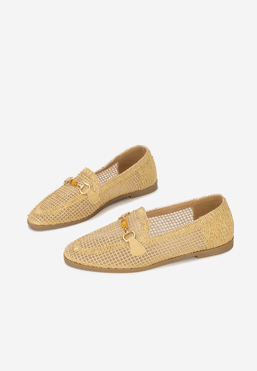 Béžové dámské mokasíny Jayna