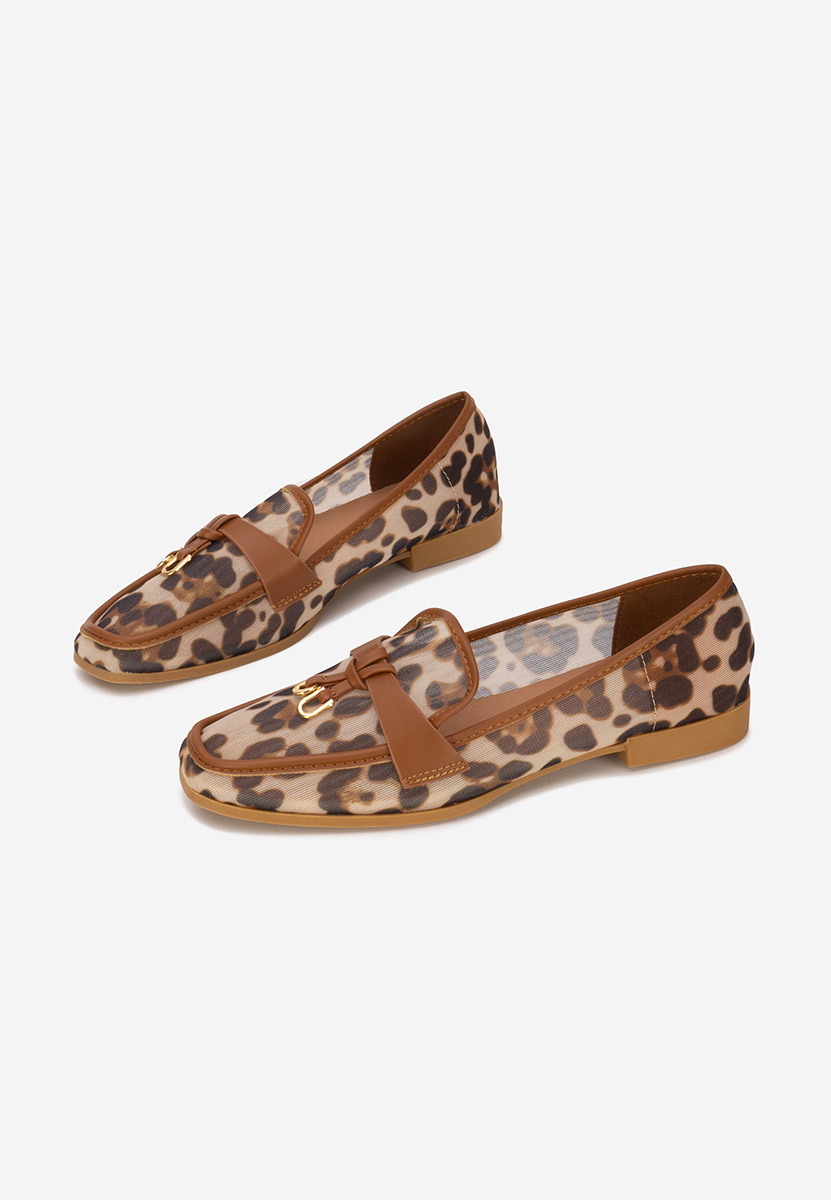 Camelové dámské letní mokasíny Yassenia