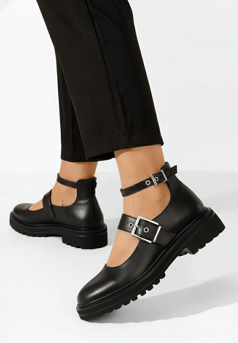 Černé dámské polobotky Malvina