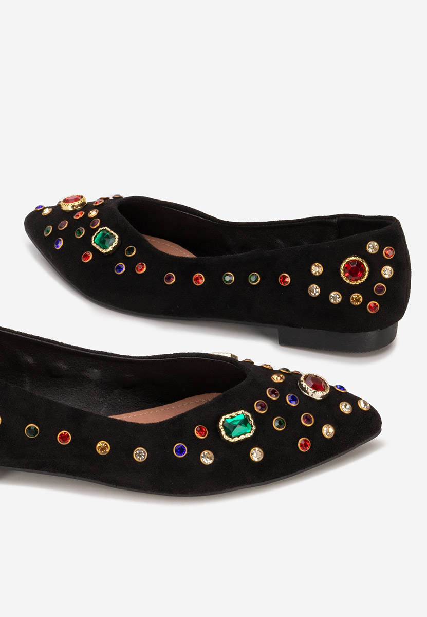 Černé dámské baleríny Fredricka