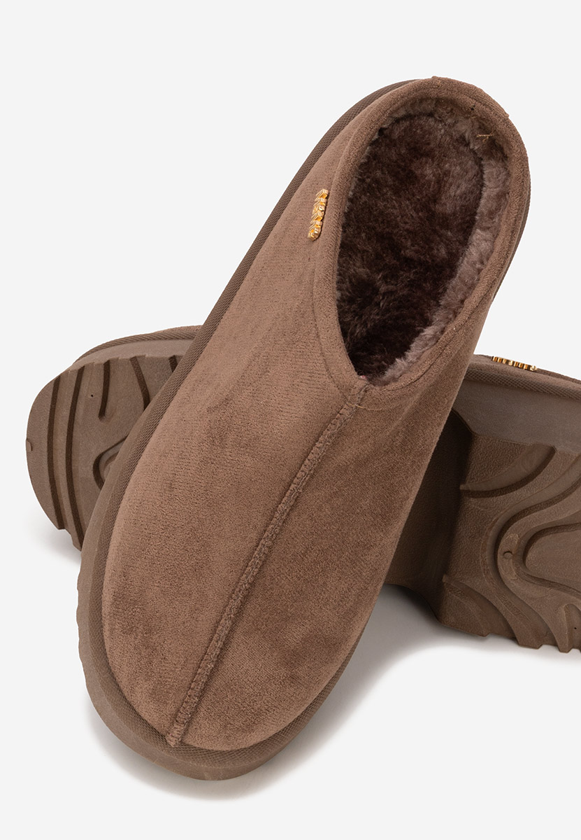 Hnedé dámské dřeváky Veyra