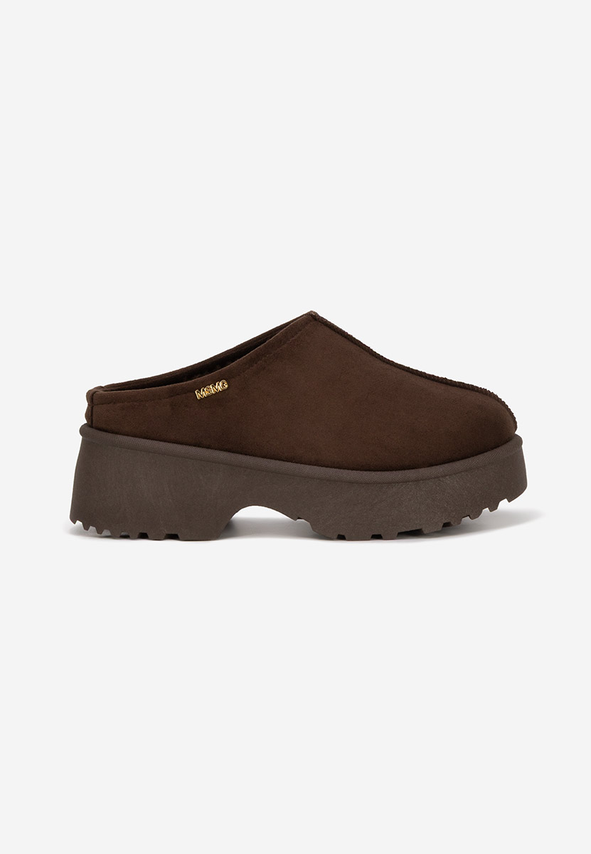 Hnedé dámské dřeváky Veyra V2