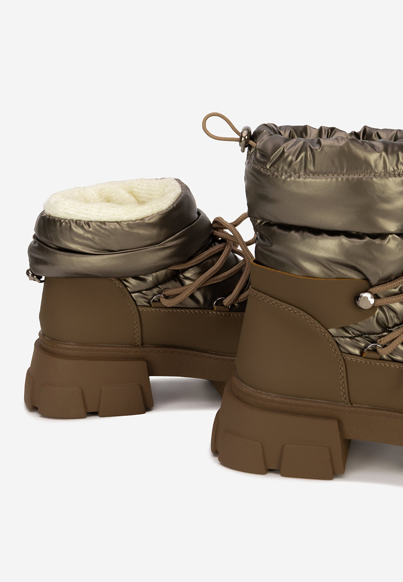 Hnedé dámské sněhule Izbora