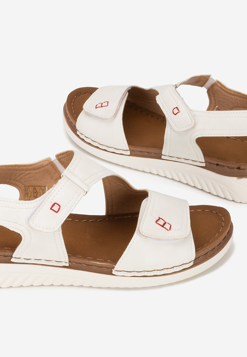 Bílé dámské letní sandály Metina V2