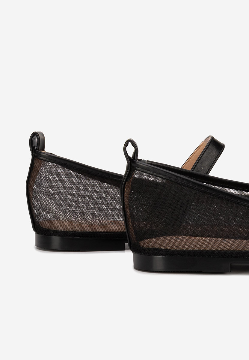 Černé dámské baleríny Theressa