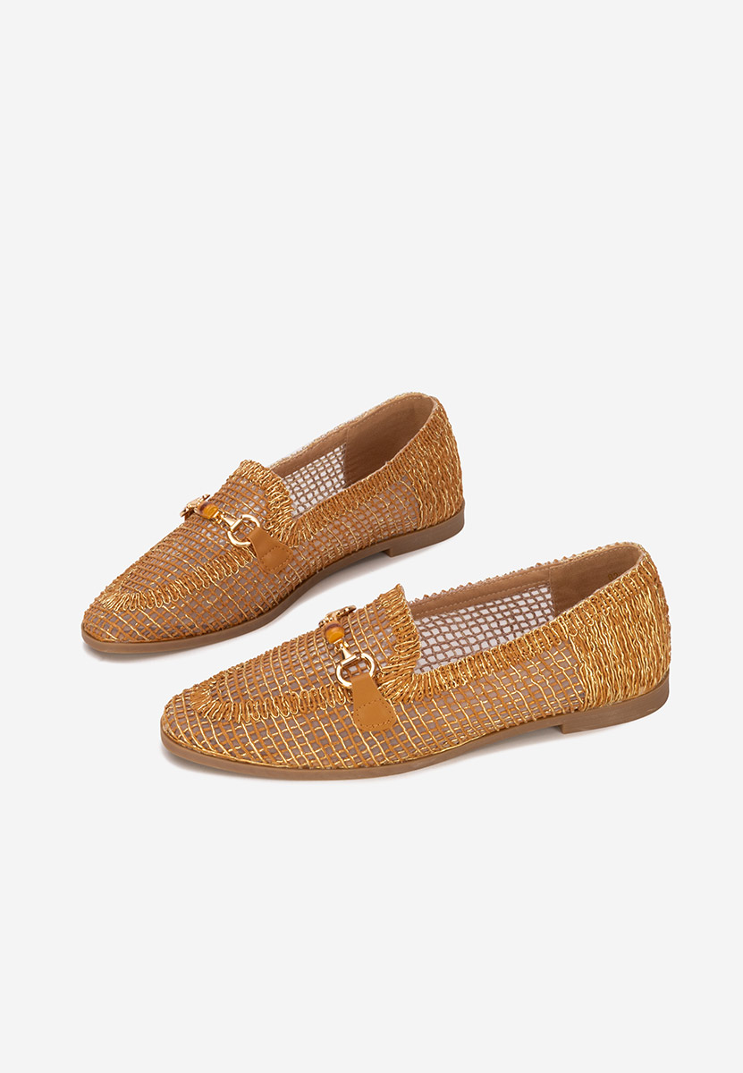 Camelové dámské mokasíny Jayna