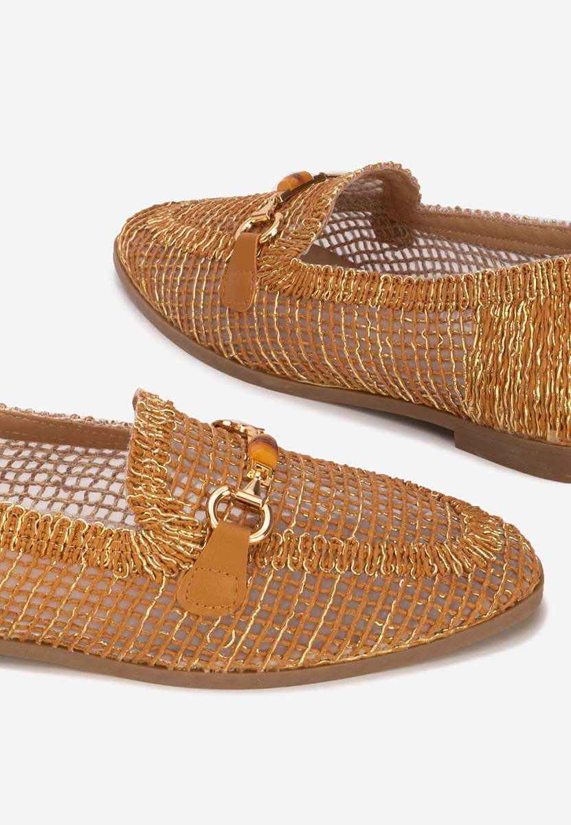 Camelové dámské mokasíny Jayna