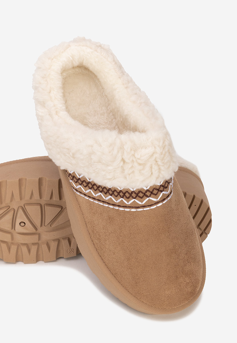 Khaki dámské dřeváky Anelisse