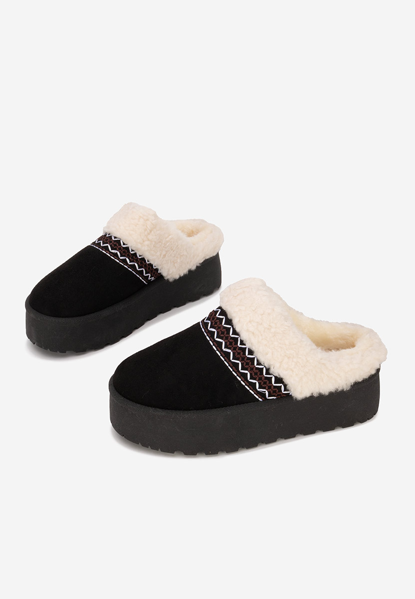 Černé dámské dřeváky Anelisse