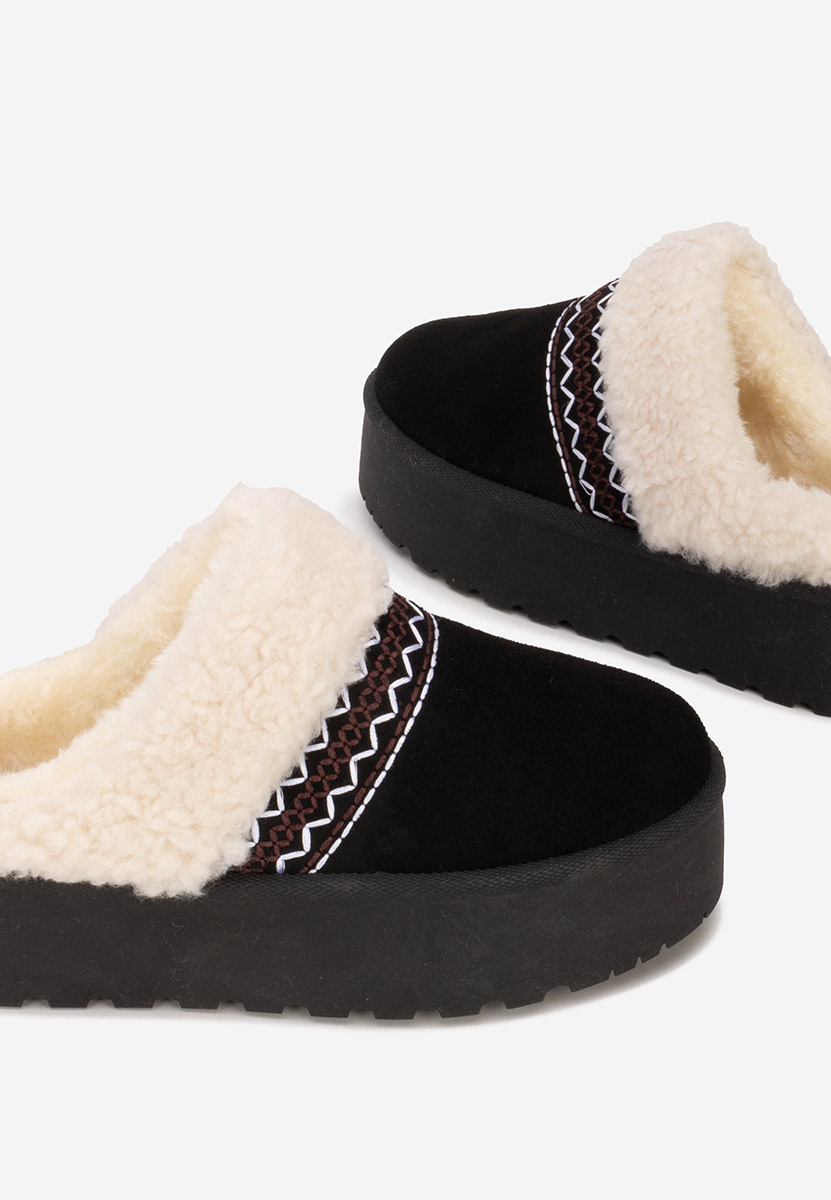 Černé dámské dřeváky Anelisse