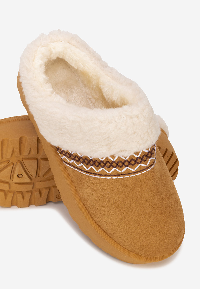 Camelové dámské dřeváky Anelisse