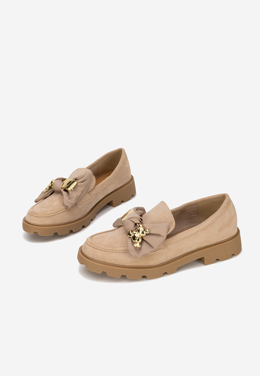 Khaki mokasíny dámské Desana