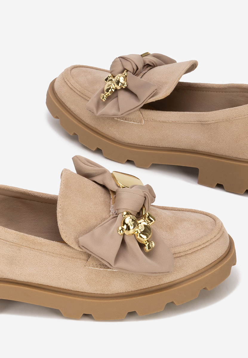 Khaki mokasíny dámské Desana