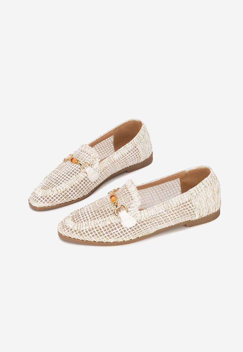 Bílé dámské mokasíny Jayna