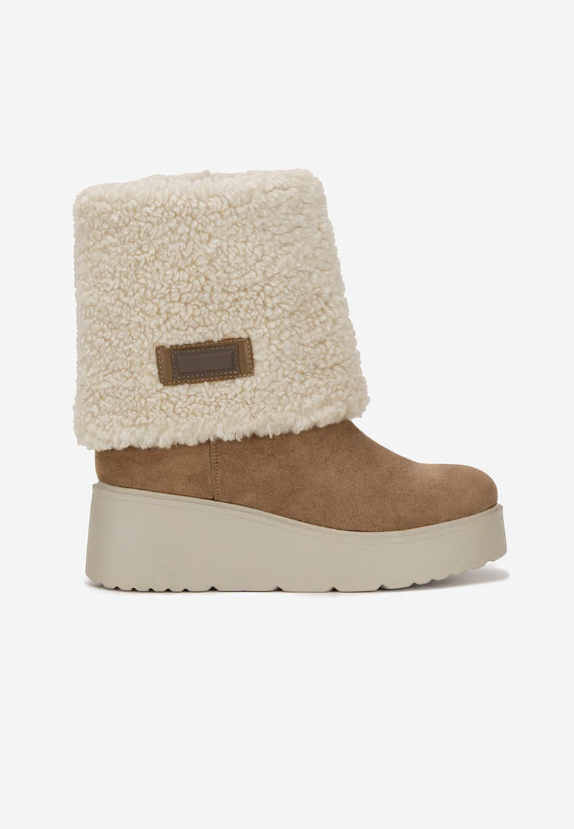 Khaki dámské zimní boty Galtea V2