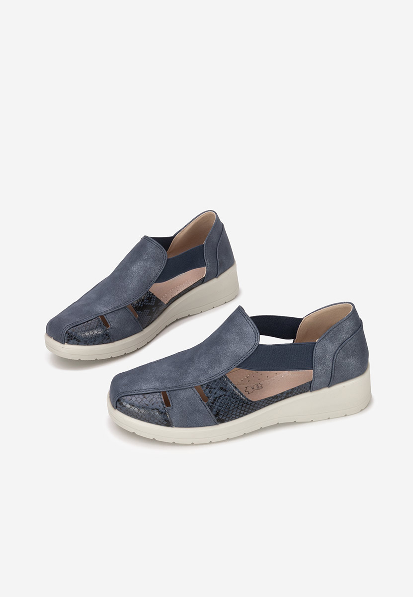 Tmavě modré dámské espadrilky Grazyna