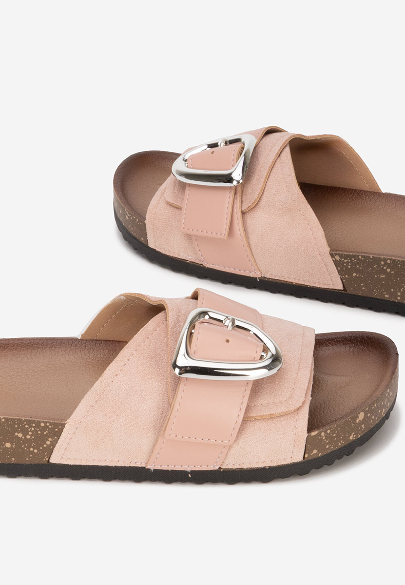 Ružové dámské pantofle Isabelle