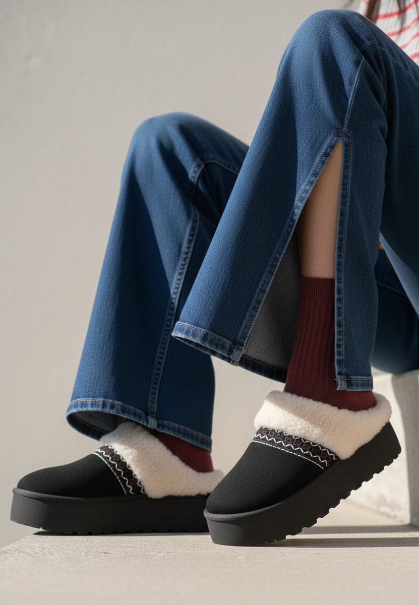 Černé dámské dřeváky Anelisse