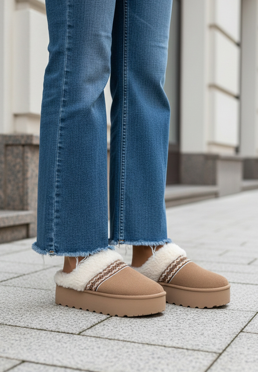 Khaki dámské dřeváky Anelisse